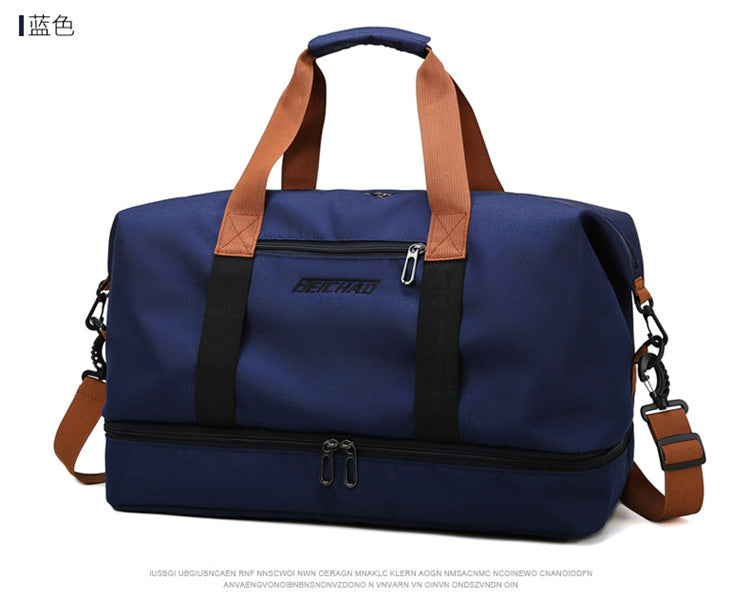 Waterproof Travel Duffel Bag – Unisex Gym & Weekend Bag with Wet/Dry Separation