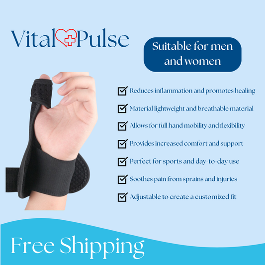 Big Thumb Protector Splint - Pain relief and comfort for your thumb, ideal for injuries and daily use